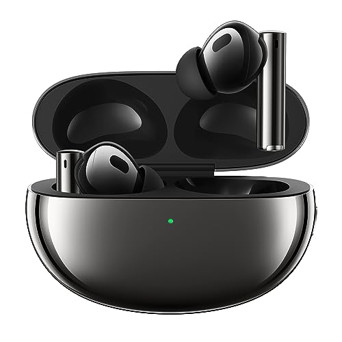 realme Buds Air 5 Pro Truly Wireless in Ear Earbuds with 50Db ANC, Realboost Dual Coaxial Drivers, 360? Spatial Audio Effect, LDAC HD Audio, Upto 40Hr