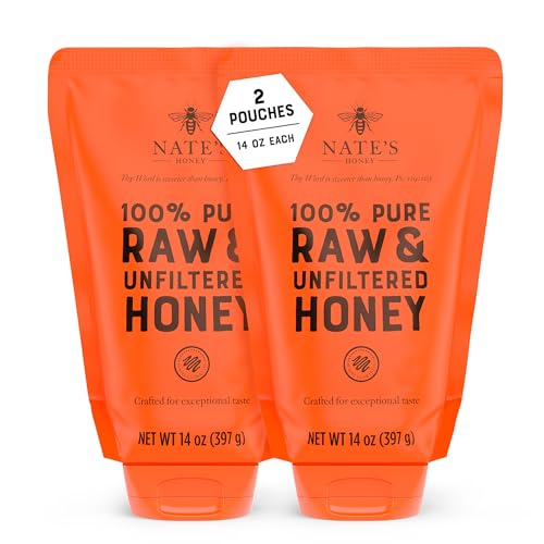 Nature Nates 100percent Guarantee Pure Raw And Unfiltered Honey No