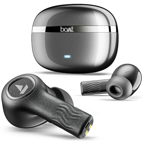 boAt Nirvana Ion ANC, Active Noise Cancellation(~32dB), 120Hrs Battery, App Support, Crystal Bionic Sound, 4Mics ENx, v5.3 Bluetooth Earbuds, TWS Ear 