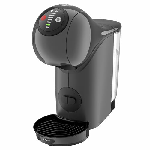 (-25%) NESCAFÉ Dolce Gusto Genio S by KRUPS, Kaffeekapselmaschine, 15 Bar, ultra-kompakt, Hochdruck, über 30 Kaffeekreationen, wählbare Getränkegröße, Auto-Abschaltung, anthrazit, KP243B