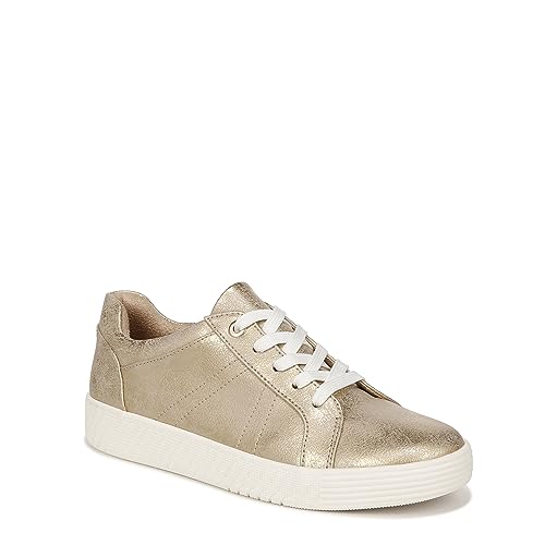 Naturalizer Soul Womens Neela Fashion Casual Lace Up Sneakers Gold Metallic 9.5 W