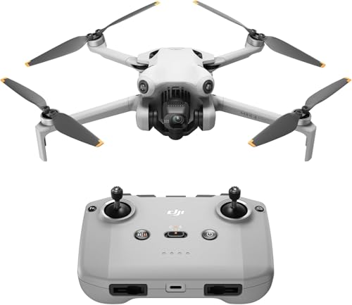 DJI Mini 4 Pro (DJI RC-N2) Drone 4K Video Omnidirectional Obstacle Sensing
