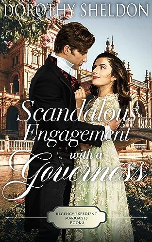 Scandalous Engagement with a Governess book cover