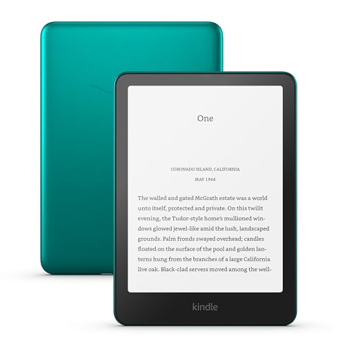 (-30%) Amazon Kindle Paperwhite Signature Edition (neueste Generation) – Unser schnellster Kindle, mit Frontlicht mit automatischer Anpassung und kabellosem Aufladen – 32 GB – jadegrün metallic