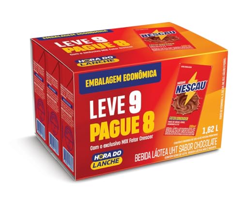 Bebida Láctea Nescau Prontinho 180ml Leve 9 Pague 8