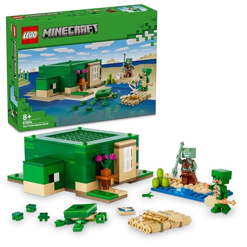 La Maison de la Tortue sur la Plage — LEGO Minecraft
