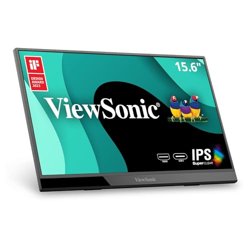 ViewSonic VX1655 15.6 Inch 1080p Portable Monitor