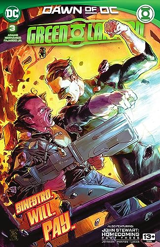 Green Lantern#3 book cover