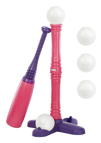 Little Tikes T-Ball Set,Pink, 5 Balls, for Toddlers Ages 18+ Months – Amazon Exclusive