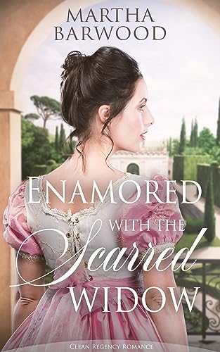 Enamored with the Scarred Widow book cover