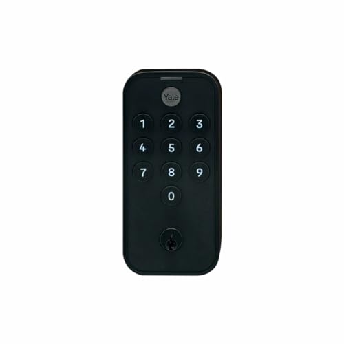 Yale Tye Digital Door Lock with Electronic Keypad for Interior/Exterior Doors | 1 Year Warranty (Black)