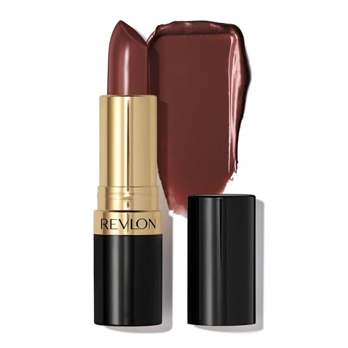 Revlon Super Lustrous Lipstick, Creamy Formula For Soft, Fuller-Looking Lips, Moisturized Feel, 804 Rumberry, 0.15 oz