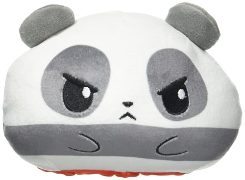 TeeTurtle 4 Inch Reversible Plushie - Cute Kawaii Panda and Red Panda - Soft Stuffed Animal