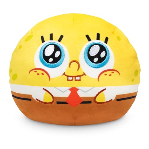 TeeTurtle Spongebob Squarepants Reversible 6" Plushie - Spongebob Squarepants - Cute Kawaii Soft Stuffed Animal