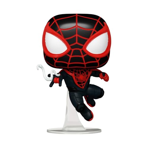 Funko POP! Games: Spider-Man 2- Miles Morales - Spider-Man - Collectable Vinyl Figure - Gift Idea - Official Merchandise - for Kids & Adults - Video Games Fans - Model Figure for Collectors