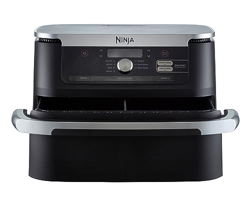 Ninja XXXL FlexDrawer Air Fryer, 10.4L Extra Large Drawer with Removable Divider, Dual...