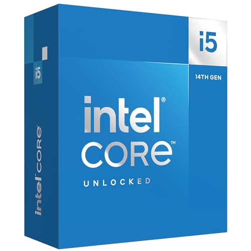 Intel Core i5-14600K Desktop Processor 14 Cores (6 P-cores + 8 E-cores)