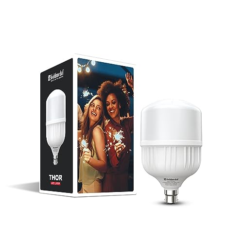 Thor 50W B22 Base LED Bulb For Home & Office | Energy Efficient | 230 Degree Light Coverage | Surge Protection up to 4KV | Rated Life 15000 Hrs | Cool