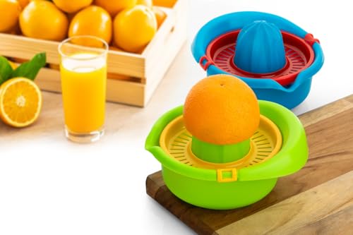 Arto Hand Press Manual Juicer,Fruits Juicer,Fruit Juicer for Orange,Manual Juicer for Fruits,Hand Juicer,Fruit juicer for Kitchen Outdoor Handy (Multi