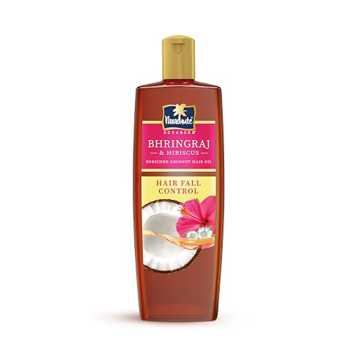 Bhringraj & Hibiscus enriched Coconut Hair Oil| Reduces Hair Fall| Helps Promotes Hair Growth|Up to 10x Less Hair Fall|For Healthy Scalp For Men & Wom