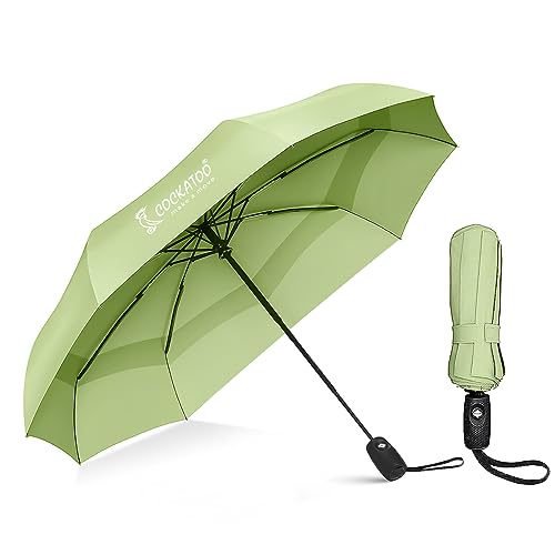 Cockatoo Rain-Guard Automatic Umbrella With 8 Ribs, Material- Polyponee, Umbrella For Women &amp; Men, With Auto Open-Close Button
