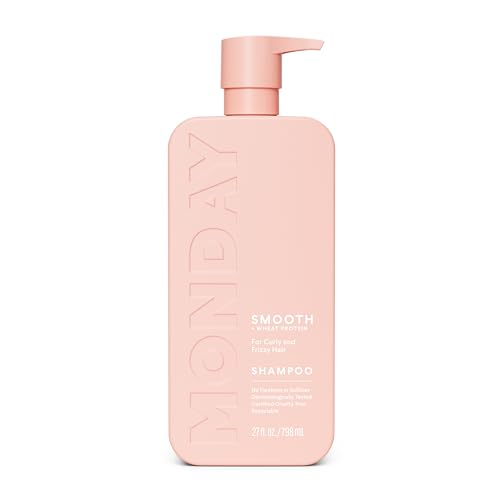 MONDAY HAIRCARE SMOOTH Shampoo with Wheat Protein & Avocado Oil for Frizz-Prone Hair 798 mL
