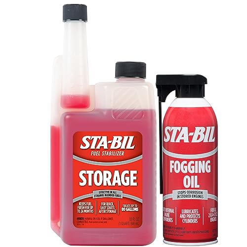 STA-BIL Fall Storage Basics Storage Fuel Stabilizer (32 Oz) Fogging Oil