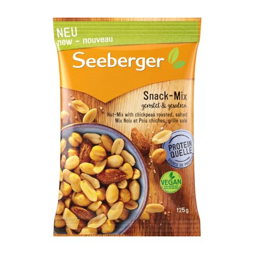 (-29%) Seeberger Snack-Mix geröstet und gesalzen, Nuss-Mischung (1 x 125 g)