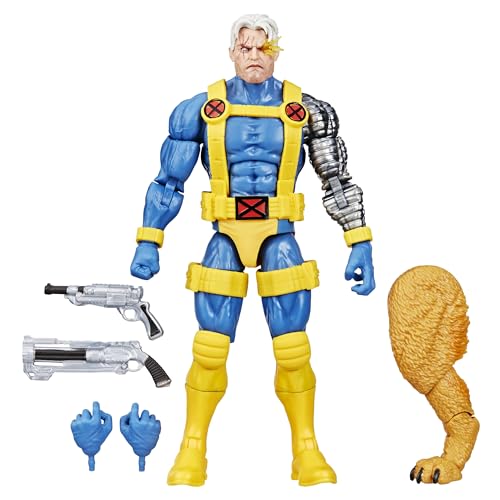 Marvel Legends Series Cable, Comics Collectible 6-Inch Action Figure with Build-A-Figure Part