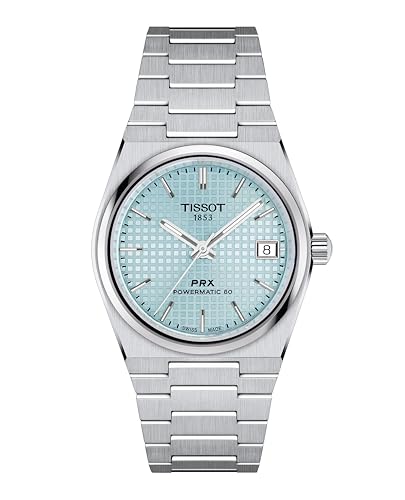 Tissot PRX Powermatic 80 35mm, Swiss Automatic Watch for Men & Women, Stainless Steel, T1372071135100