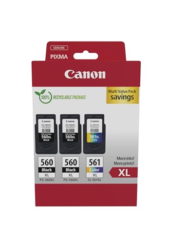 Canon PG-560XL + CL-561XL FINE Original Druckerpatronen Multipack XL