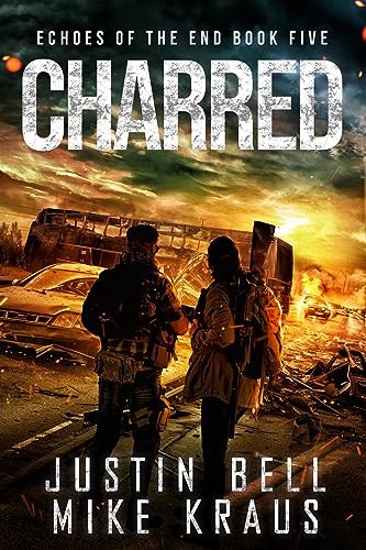 Charred book cover