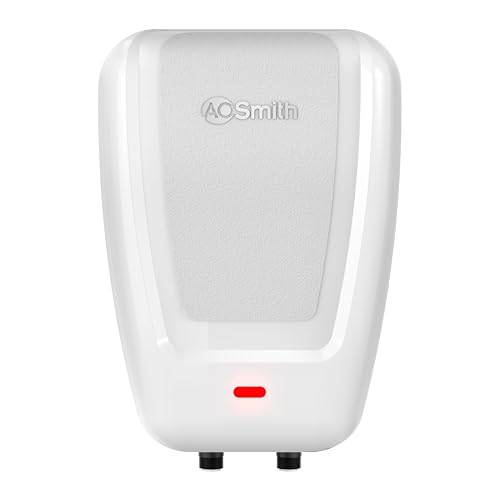 AO Smith EWS Plus Instant Water Heater 3 Litre with 3kW Incoloy Heating Element | 2X Corrosion Resistant Blue Diamond Glass Tank | Instant Geyser for 
