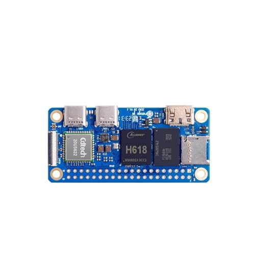 Orange Pi Zero 2W 1GB LPDDR4 Allwinner H618 Quad-core Cortex-A53 Single Board Computer with 16MB SPI Flash, Support WiFi and BT5.0, Development Board Run Android 12 TV/Debian/Ubuntu(Zero 2W 1G)