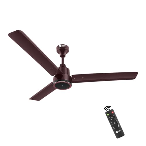 Orient Electric 1200 mm Zeno BLDC | BLDC energy saving ceiling fan with Remote |BEE 5-star rated | Saves up to 50% on electricity bills | 3-year warra