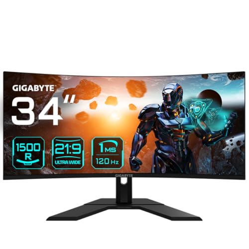 Gigabyte GS34WQC budget ultrawide gaming monitor