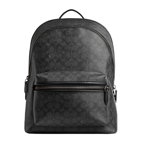 Coach Charter Backpack, Charcoal