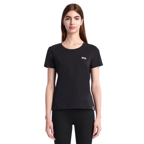 Inter Unisex Tag T-Shirt, Black, L