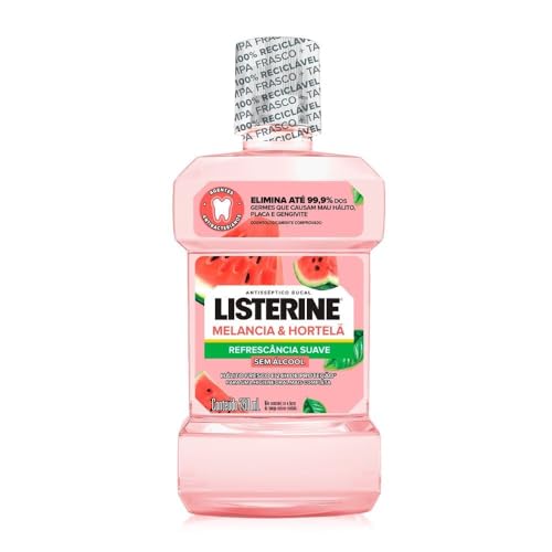 Sorriso Refrescante com Listerine Melancia 🍉