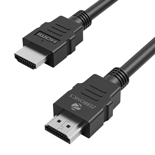 74% Off ZEBRONICS HDMI 2.0 Male to Male Cable - Now ₹129 (Was ₹499)
