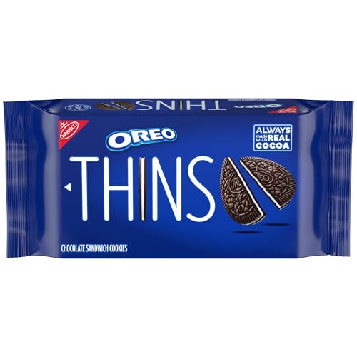 OREO Thins Chocolate Sandwich Cookies, 9.21 oz