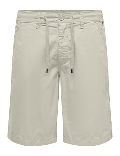 (-72%) ONLY & SONS Herren ONSLOC 0157 Shorts 22029213,Moonstruck,XL