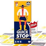 QuickStop - Juegos de Mesa para Familia y Amigos - Dinámico y Divertido - De 2 a 7 Jugadores - Gran Premio del Juguete 2024 - Regalo Original