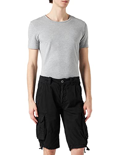🔥 SELTEN SO GÜNSTIG (-61%) Alpha Industries Herren Jet Short Für Cargos, Greyblack, 27 EU