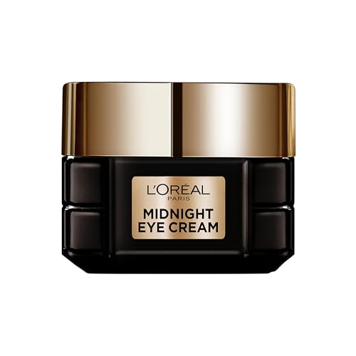 (-19%) L'Oréal Paris Midnight Augencreme für Frauen: für sichtbar jugendlichere, wachere Augen mit Antioxidantien-Regenerationsformel und seidenartige Textur, Age Perfect Zell Renaissance1x 15ml