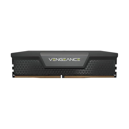 CORSAIR Vengeance DDR5 RAM 32GB (2x16GB) Up to 6000MHz CL36-44-44-96 1.35V AMD EXPO Intel XMP 3.0 Computer Memory – Grey (CMK32GX5M2E6000...