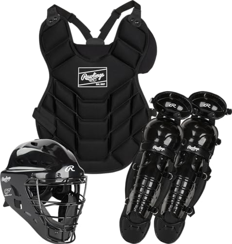 Rawlings | PLAYERS 2.0 Catchers Set | Youth - Ages 12 & Under | Black