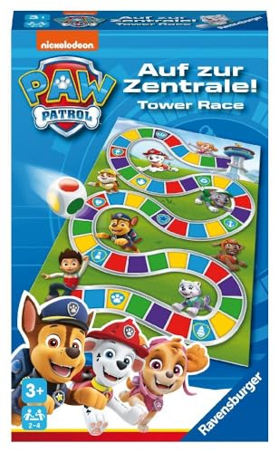 (-48%) Ravensburger 22671 - Paw Patrol: Auf zur Zentrale! - Mitbringspiel für 2-4 Spieler ab 3 Jahren mit den Helfern auf Vier Pfoten aus der erfolgreichen Kinderserie Paw Patrol