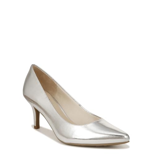 LifeStride Womens Sevyn Pump Silver 8.5 W