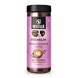 Bevzilla 200 Gram Vanilla Flavoured Instant Coffee Powder Jar